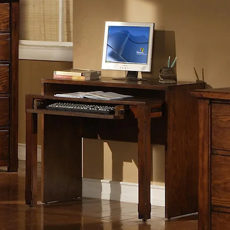 Table Desk with Keyboard Tray